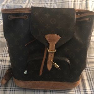 Used Louis Vuitton back pack